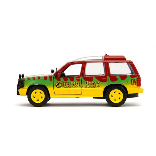Hollywood Rides Jurassic Park 1993 Ford Explorer 1:32 Scale Die-Cast Metal Vehicle