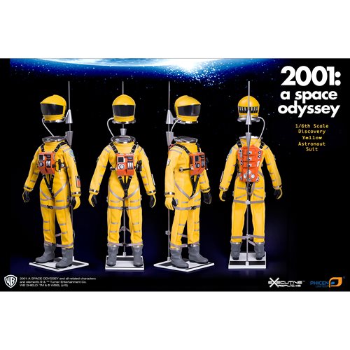 2001: A Space Odyssey 1:6 Scale Yellow Discovery Astronaut Suit