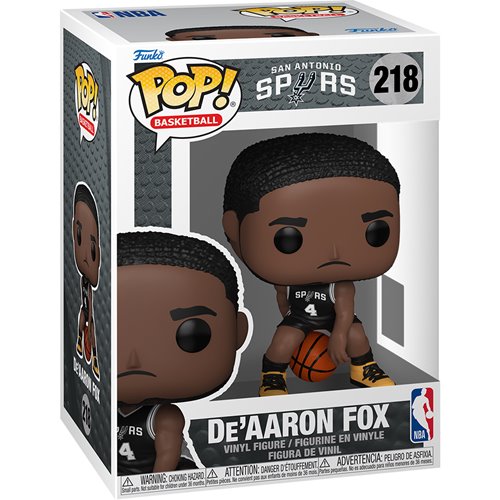 NBA Spurs De'Aaron Fox Funko Pop! Vinyl Figure