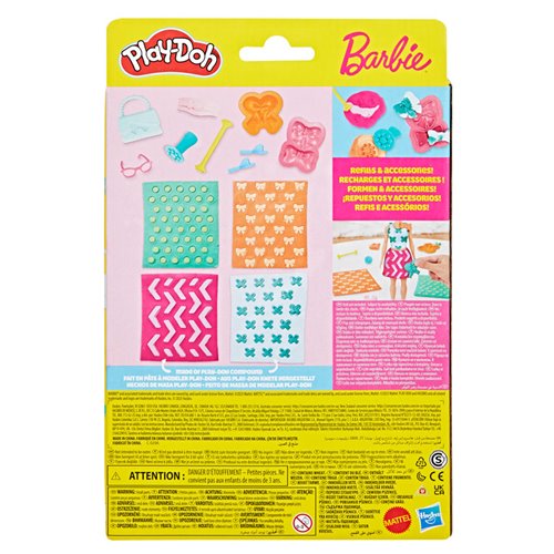 Play-Doh Barbie Designer Pattern Packs Wave 1 Set of 3
