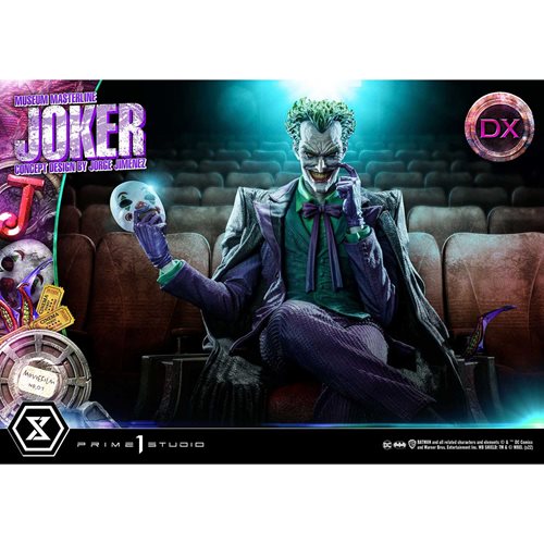 DC Comics The Joker Deluxe Concept Design by Jorge Jimenez Museum Masterline 1:3 Scale Statue