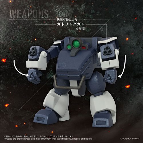Armored Trooper Votoms 09 Zwerg Wetlands Leg T-Spark Toyrise AT Collection Action Figure
