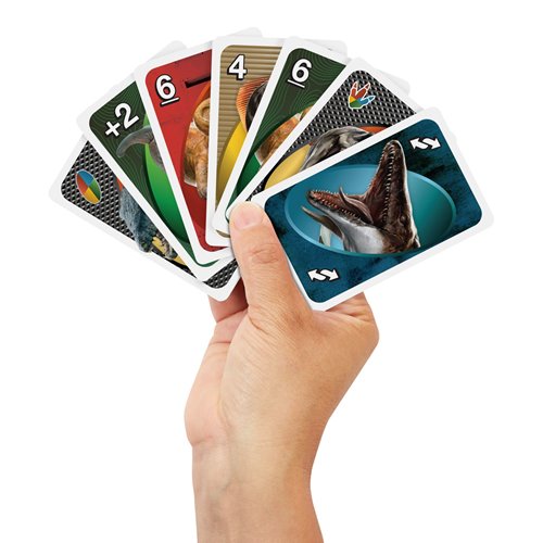 Uno Jurassic World 4 Card Game
