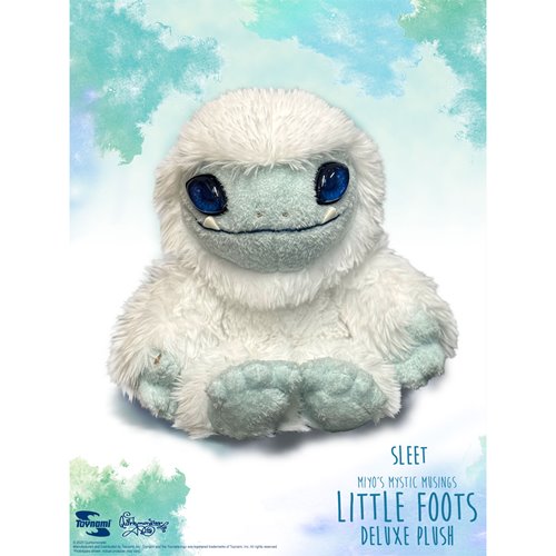 Miyo's Mystic Musings Little Foots Deluxe Yeti Plush Set of 2
