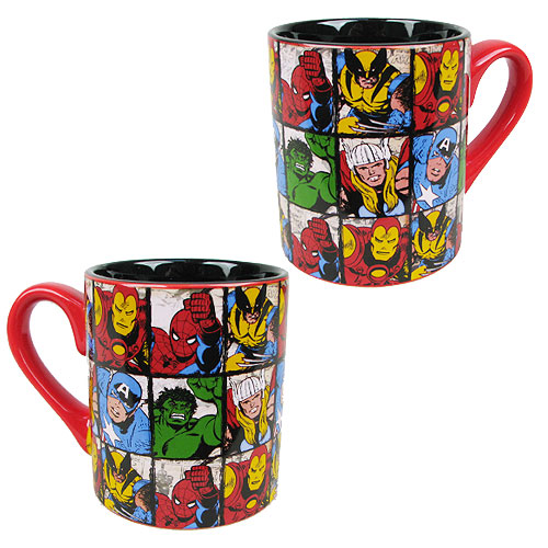 Brand New Ceramic Mug Star 14 oz Marvel Comics Captain Marvel 