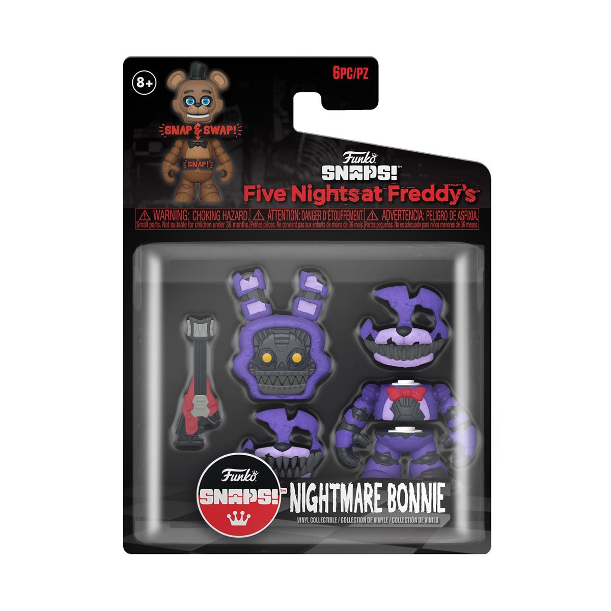 Funko Mystery Mini Five Nights At Freddy's Nightmare Bonnie Mini