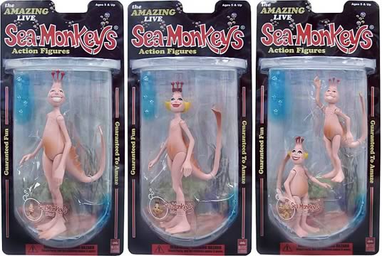 Amazing Live Sea-Monkeys Figure Case