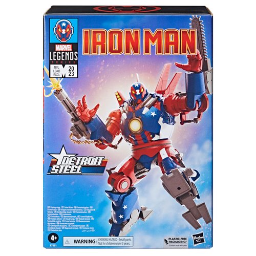 Iron Man Marvel Legends Detroit Steel 6-Inch Scale Action Figure