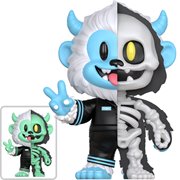Bloo Half Skeleton Blue Pix! Vinyl Figure