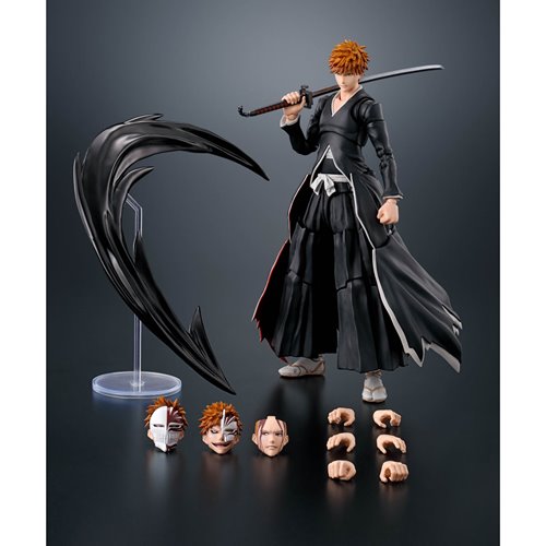 Bleach: Thousand-Year Blood War Ichigo Kurosaki Getsugatensho S.H.Figuarts Action Figure