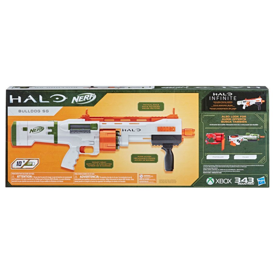 New Halo Collectible Revealed With The Nerf Bulldog, More Halo Nerf Guns  Available Now In Stores - Game Informer