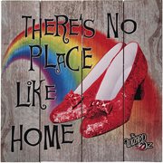 The Wizard of Oz There's No Place Like Home Wooden Sign