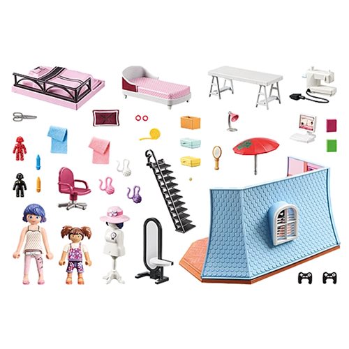 Playmobil 71334 Miraculous Marinette's Loft Playset