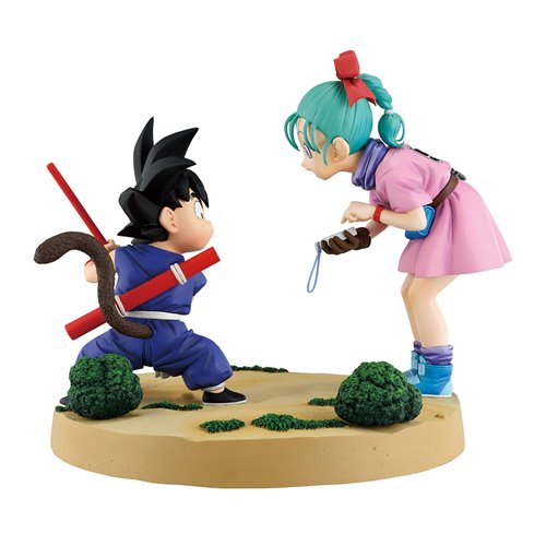 Dragon Ball Son Goku and Bulma Fantastic Adventure 3 Ichibansho Statue