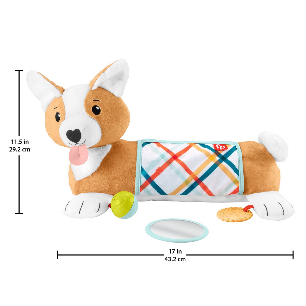 Fisher-Price 3-in-1 Puppy Tummy Wedge - Entertainment Earth
