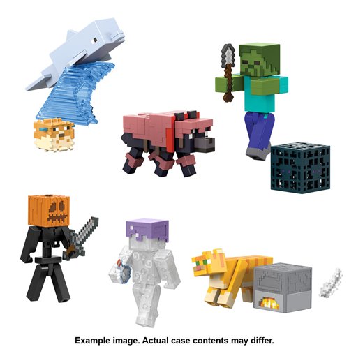 Minecraft Build-A-Portal Action Figure Case of 8