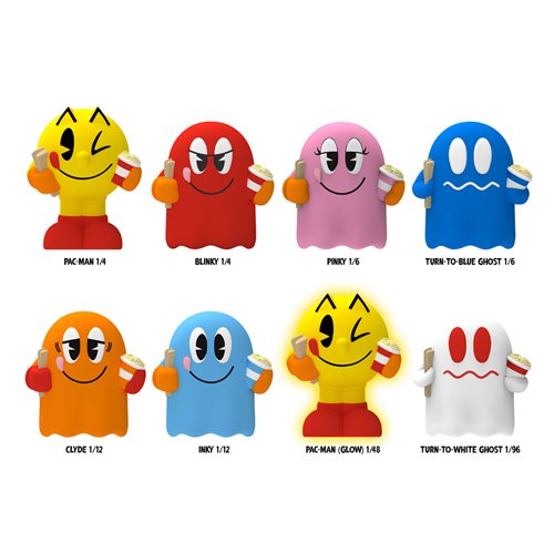 Pac-Man Rokimoto Cup Random Vinyl Figure
