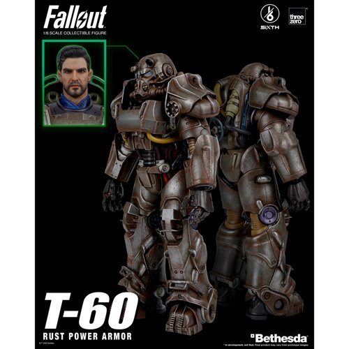 Fallout T-60 Rust Power Armor 1:6 Scale Action Figure