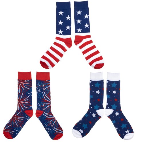 American Flag 360 Crew Socks