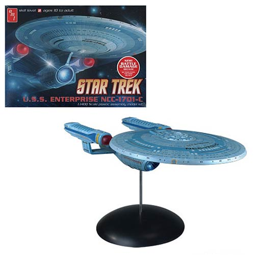 Star Trek U.S.S. Enterprise 1701-C 1:1400 Scale Model Kit