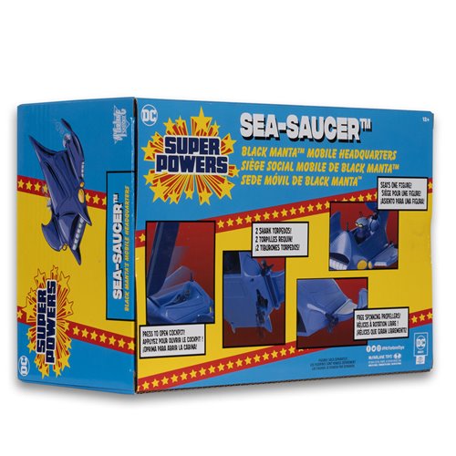DC Super Powers Vehicles Wave 5 Black Manta Sea Saucer Vehicle