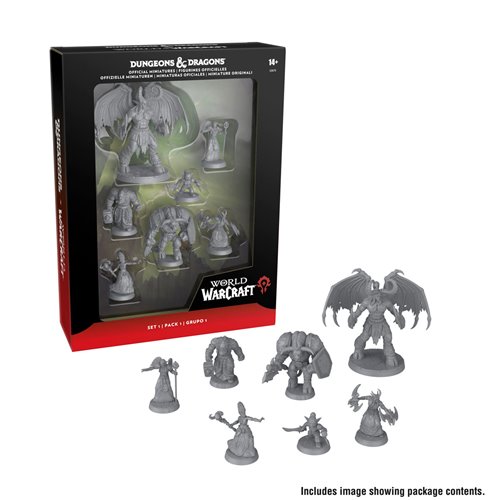 Dungeons & Dragons x World of Warcraft Official Miniatures Set 1