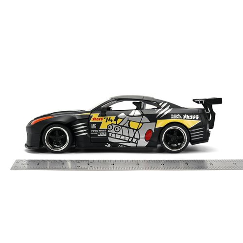 Hollywood Rides Mechagodzilla 2009 Nissan GT-R R35 Ben Sopra 1:24 Scale Die-Cast Metal Vehicle