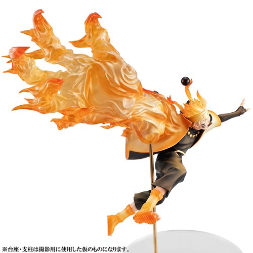 Naruto: Shippuden Naruto Uzumaki Six Paths Sage Mode 15th Anniversary Version G.E.M. Series Statue