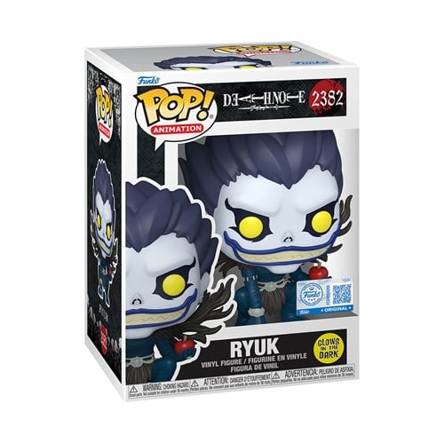 Death Note Ryuk Glow-in-the-Dark Funko Pop! Vinyl Figure - Entertainment Earth Exclusive
