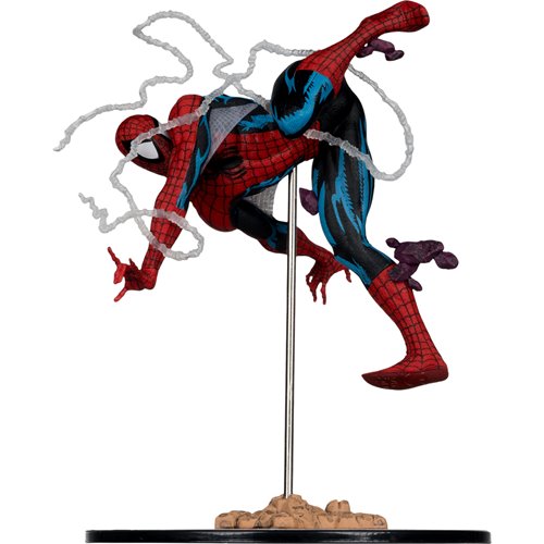 Marvel Wave 7 Spider-Man Amazing Spider-Man #318 1:10 Scale Posed Figure with Scene