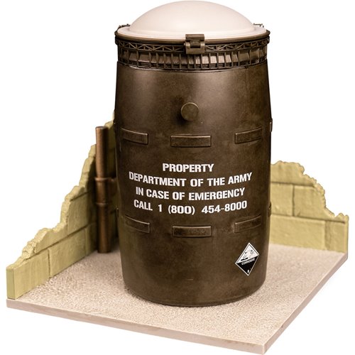 The Return of the Living Dead 245 Trioxin Barrel Diorama Set