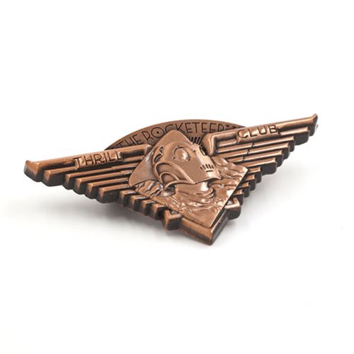 The Rocketeer Thrill Club 3-D Molded Lapel Pin