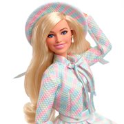 Barbie: The Movie Doll in Blue Plaid Matching Set