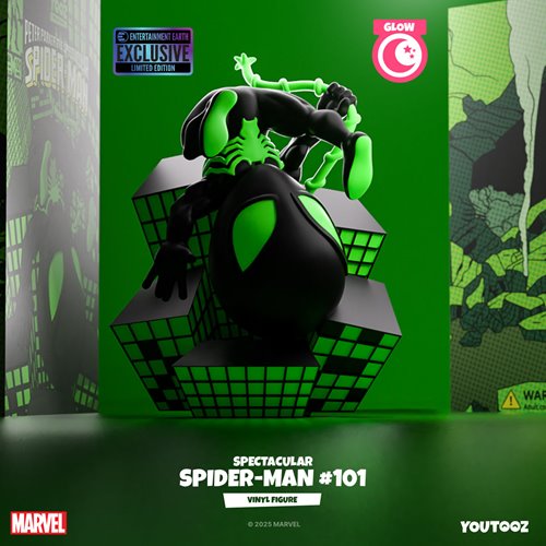 Marvel Comics Collection Spectacular Spider-Man #101 Glow in the Dark Vinyl Figure #36 - Entertainme