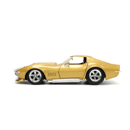Bigtime Muscle 1969 Corvette Stingray ZL-1 1:24 Scale Die-Cast Metal Vehicle