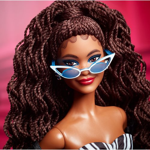 Barbie 65th Blue Sapphire Anniversary Doll with Brunette Hair