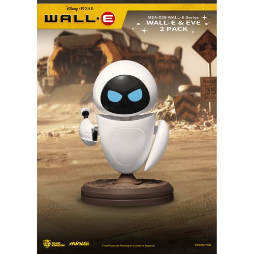 Wall-E and Eve MEA-029 Mini-Figure 2 Pack