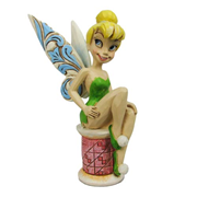 Disney Traditions Crafty Tinkerbell by Jim Shore Statue