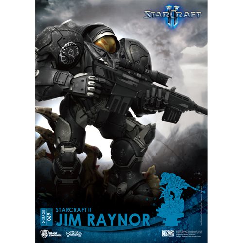 StarCraft II Jim Raynor DS-069 D-Stage 6-Inch Statue