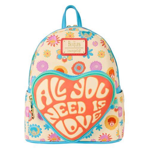 The Beatles All You Need is Love Mini-Backpack