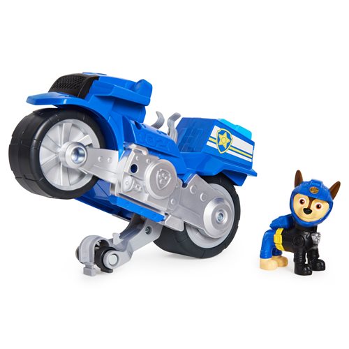 PAW Patrol Moto Pups Chase's Deluxe Pull Back Motorcycle Vehicle