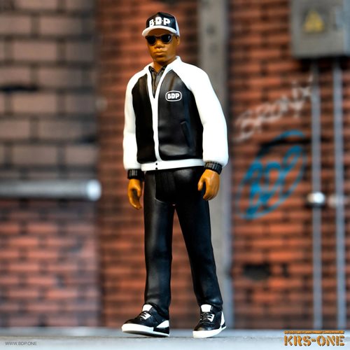 KRS-One By All Means Necessary 3 3/4-Inch ReAction Figure