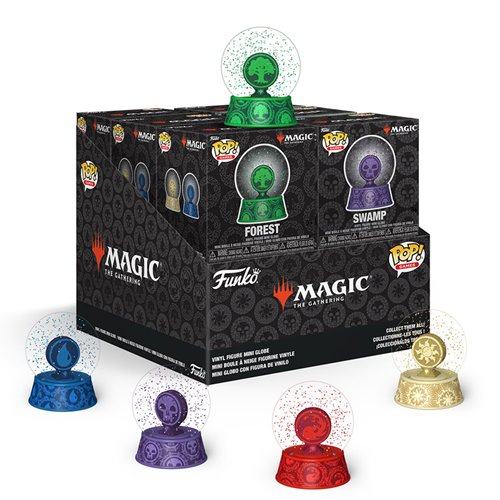 Magic: The Gathering Mini Glitter Globes - Random 4-Pack