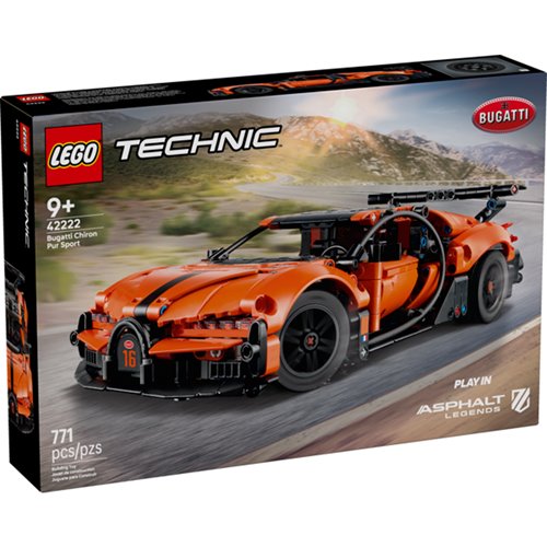 LEGO Technic 42222 Bugatti Chiron Pur Sport Hypercar