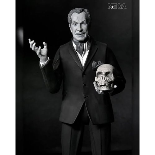 Ult. Vincent Price Black & White 7-Inch Scale Action Figure