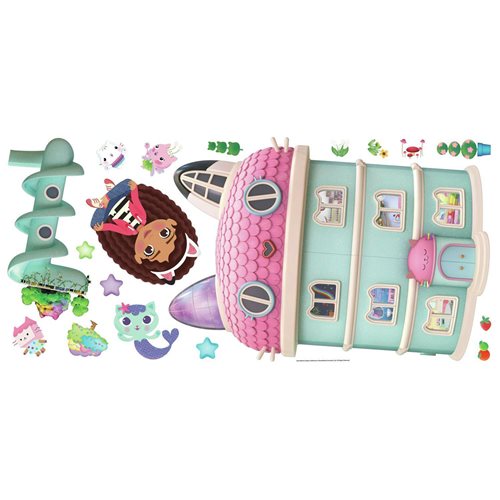 Gabby's Dollhouse Peel and Stick Giant Wall Decals