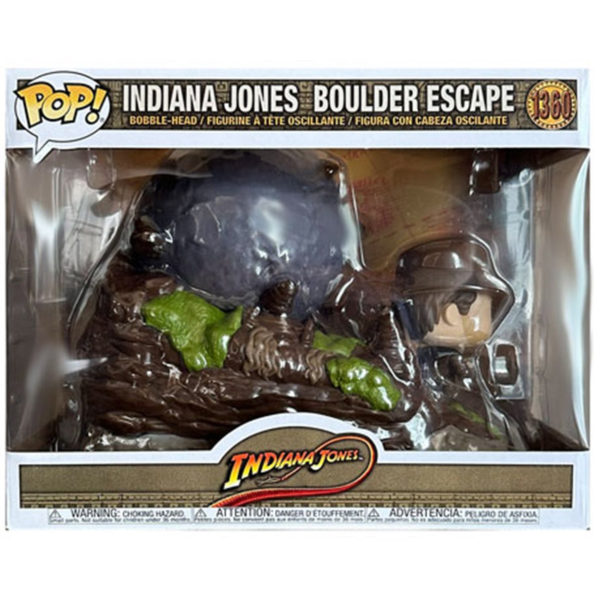 Figurine Funko Pop! Dr Jürgen Voller - Indiana Jones 5, Environ 9,5 Cm, Vinyle, Collection