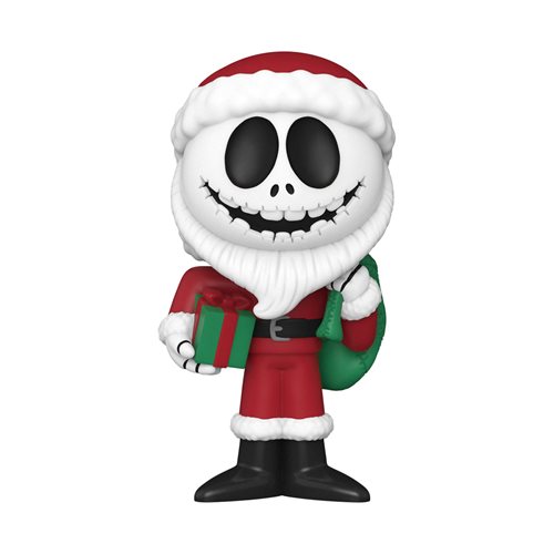 The Nightmare Before Christmas Santa Jack Skellington Vinyl Soda Figure
