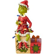 Dr. Seuss The Grinch Petting Max by Jim Shore Statue