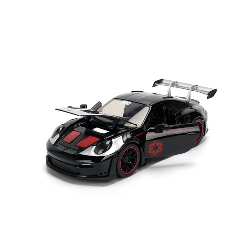Hollywood Rides Star Wars Porsche 911 GT3 RS 992 1:24 Scale Die-Cast Metal Vehicle with Darth Vader